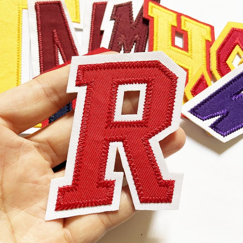 Applique Flat Embroidery Patch factory